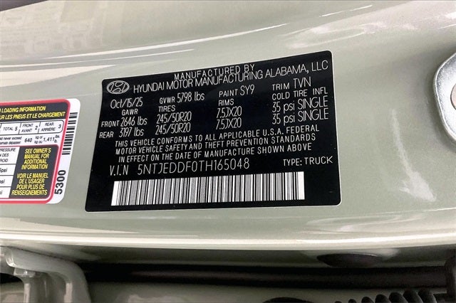 2026 Hyundai Santa Cruz Limited