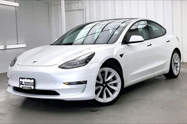 Used 2021 Tesla Model 3 Base with VIN 5YJ3E1EB0MF927442 for sale in Madison, WI