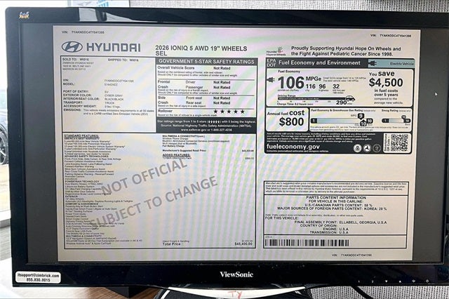 2026 Hyundai IONIQ 5 SEL