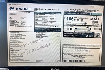 2026 Hyundai IONIQ 5 SEL