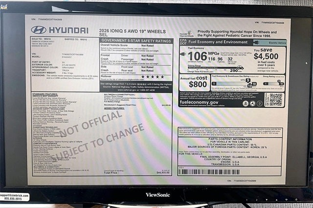 2026 Hyundai IONIQ 5 SEL