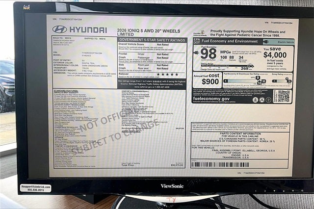 2026 Hyundai IONIQ 5 Limited