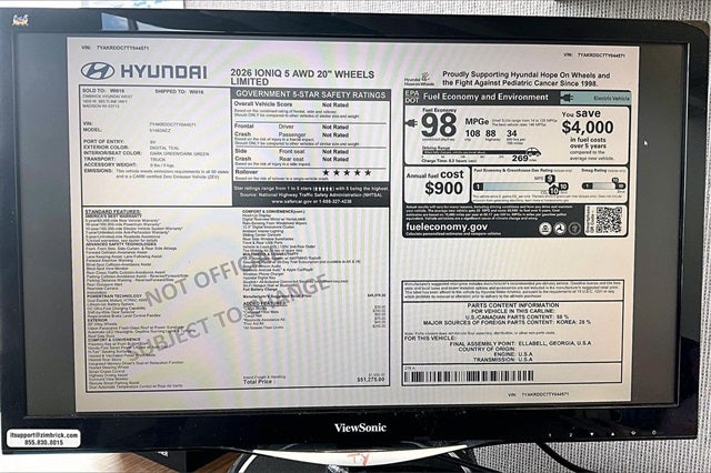 2026 Hyundai IONIQ 5 Limited