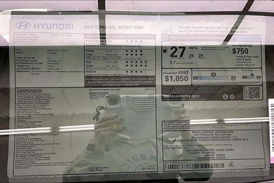 2026 Hyundai Kona SEL Sport AWD