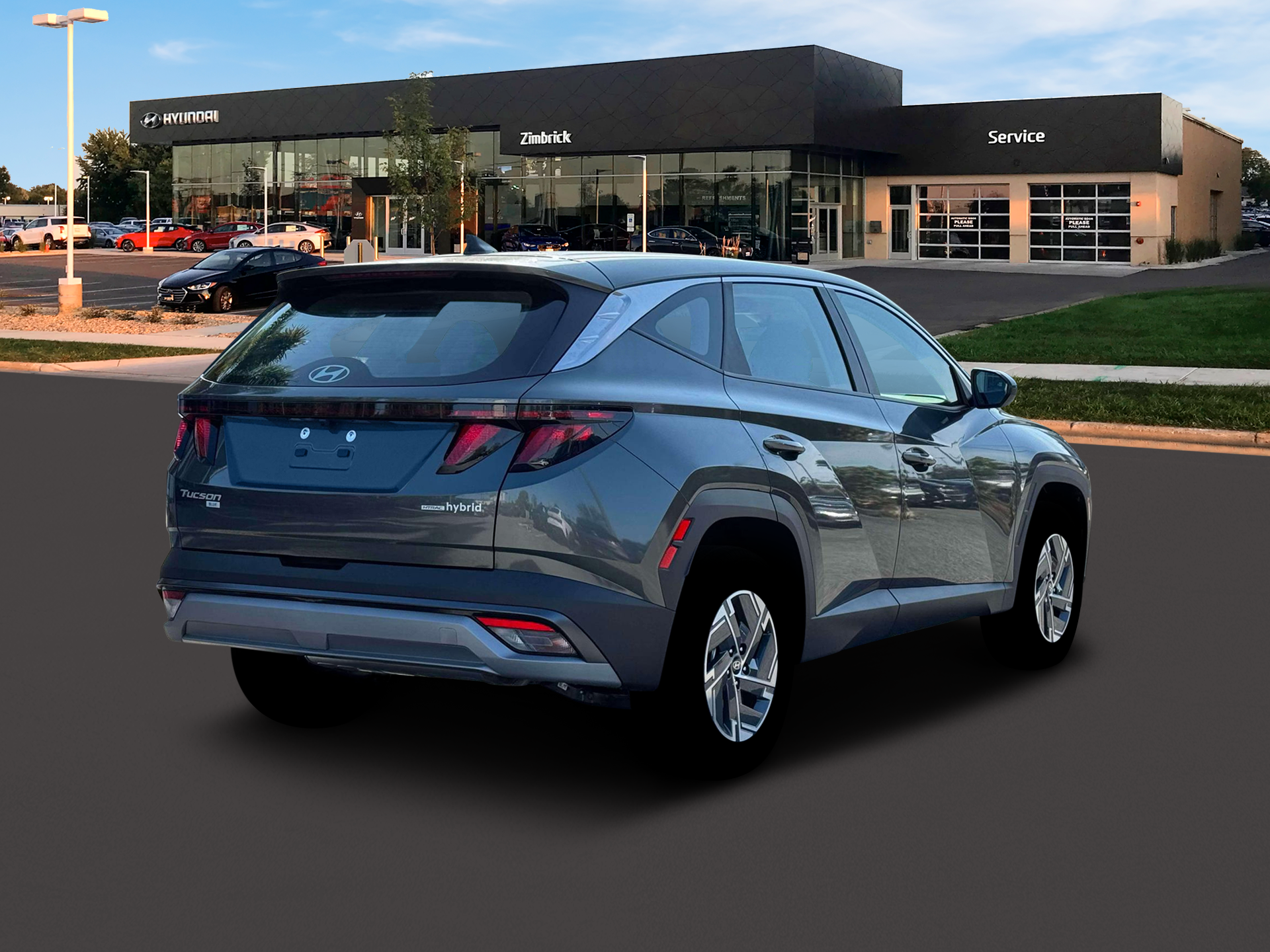 2026 Hyundai Tucson Hybrid Blue