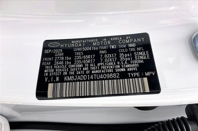 2026 Hyundai Tucson Hybrid Blue