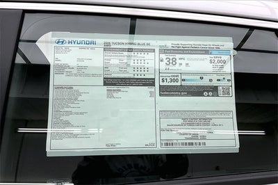 2026 Hyundai Tucson Hybrid Blue