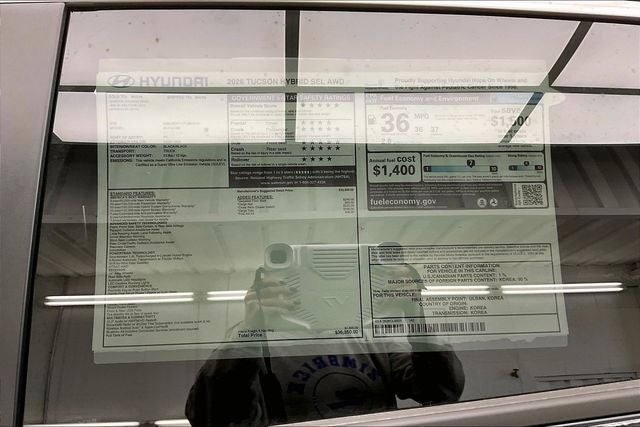 2026 Hyundai Tucson Hybrid SEL AWD