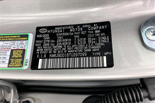 2026 Hyundai Tucson Hybrid SEL AWD