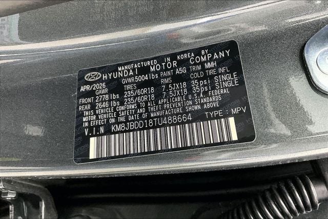 2026 Hyundai Tucson Hybrid SEL AWD