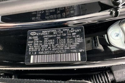 2026 Hyundai Tucson Plug-In Hybrid SEL
