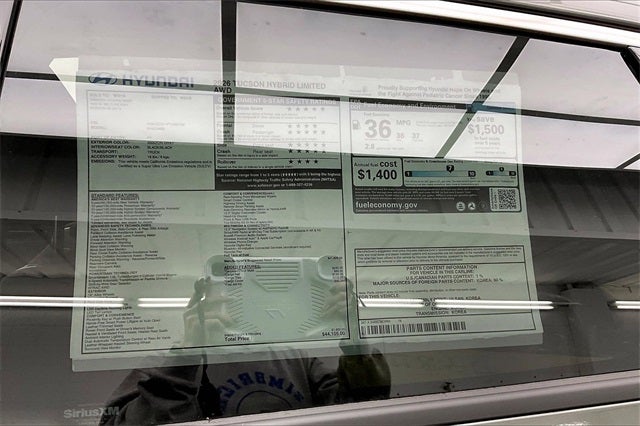 2026 Hyundai Tucson Hybrid Limited