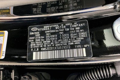 2026 Hyundai Tucson Hybrid Limited