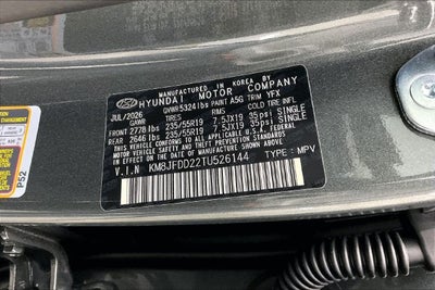 2026 Hyundai Tucson Plug-In Hybrid Limited