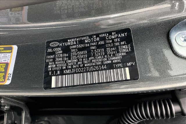 2026 Hyundai Tucson Plug-In Hybrid Limited