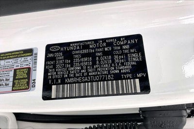 2026 Hyundai Palisade Hybrid SEL Premium 7P