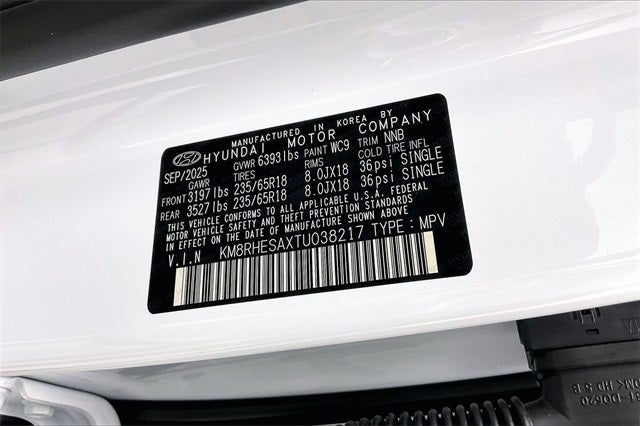 2026 Hyundai Palisade Hybrid SEL Premium 7P