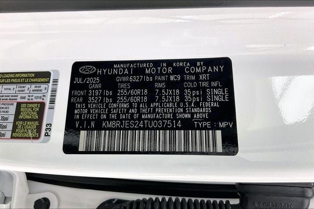 2026 Hyundai Palisade XRT Pro