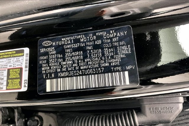 2026 Hyundai Palisade XRT Pro