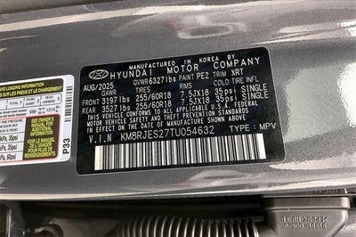 2026 Hyundai Palisade XRT Pro