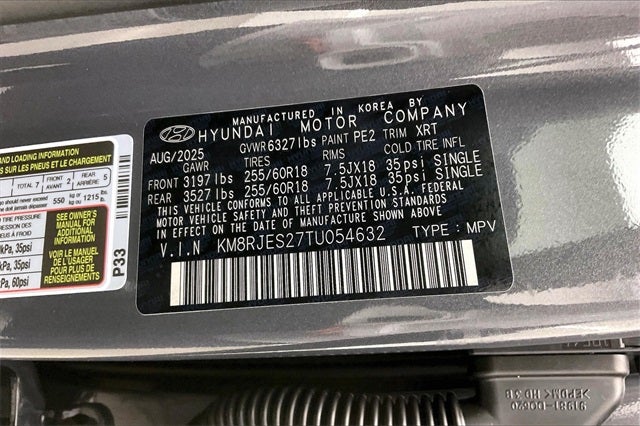 2026 Hyundai Palisade XRT Pro