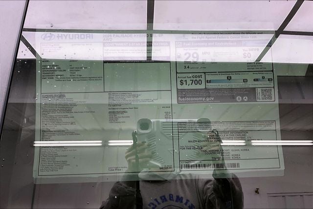 2026 Hyundai Palisade Hybrid SEL 8P