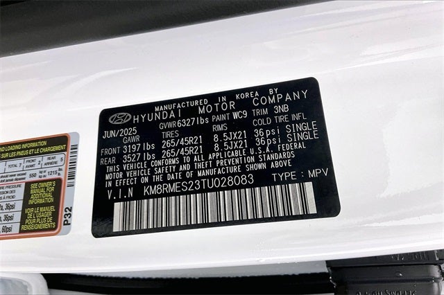 2026 Hyundai Palisade Calligraphy AWD