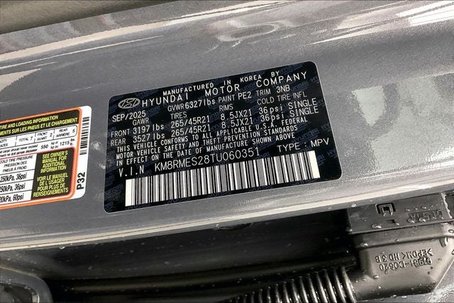 2026 Hyundai Palisade Calligraphy AWD