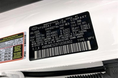 2026 Hyundai Palisade Calligraphy AWD