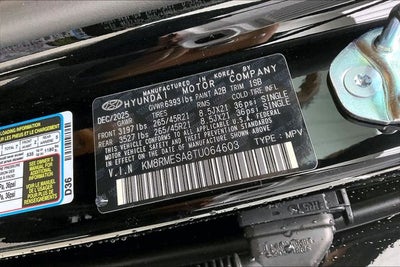 2026 Hyundai Palisade Hybrid Calligraphy