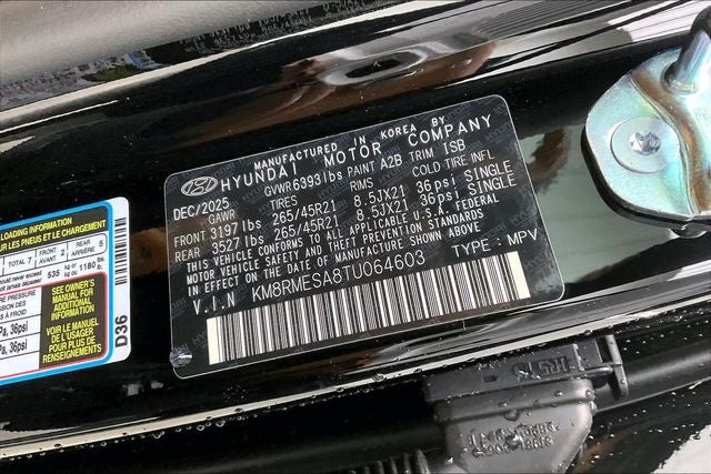 2026 Hyundai Palisade Hybrid Calligraphy