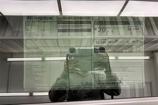 2026 Hyundai Palisade SEL Premium AWD