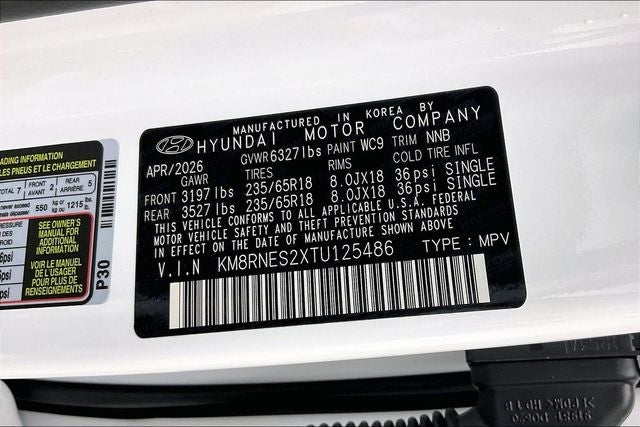 2026 Hyundai Palisade SEL Premium AWD