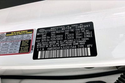 2018 Hyundai Santa Fe SE Ultimate