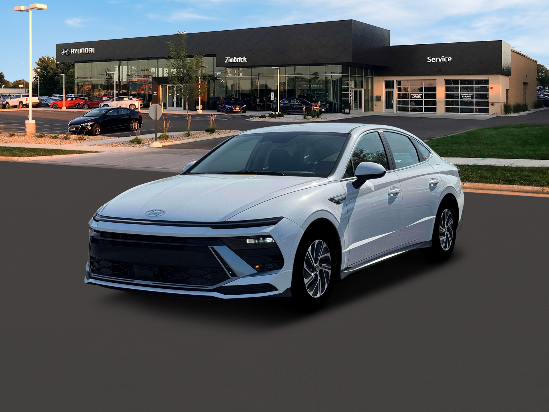 2026 Hyundai Sonata Hybrid Blue