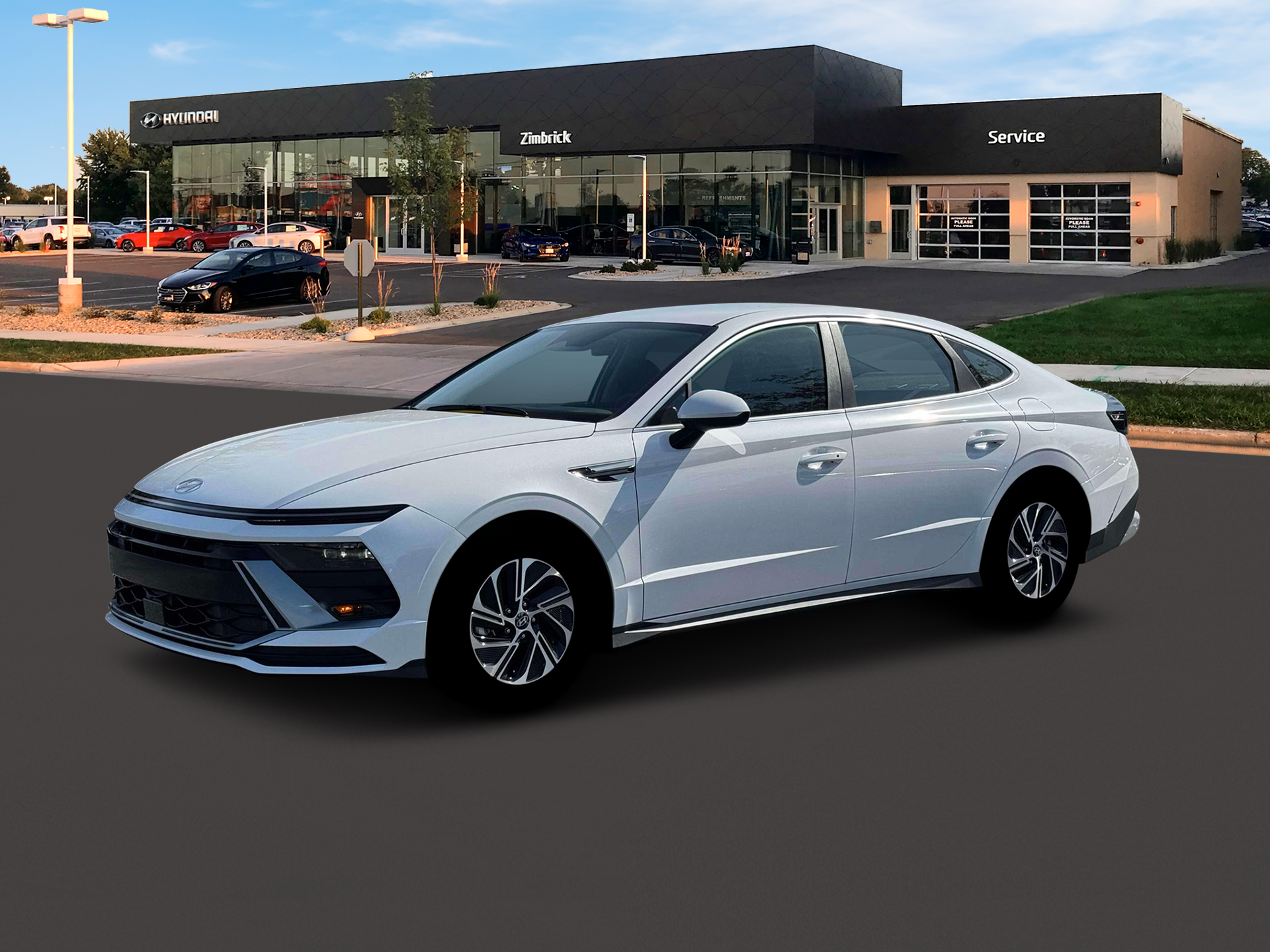 2026 Hyundai Sonata Hybrid Blue