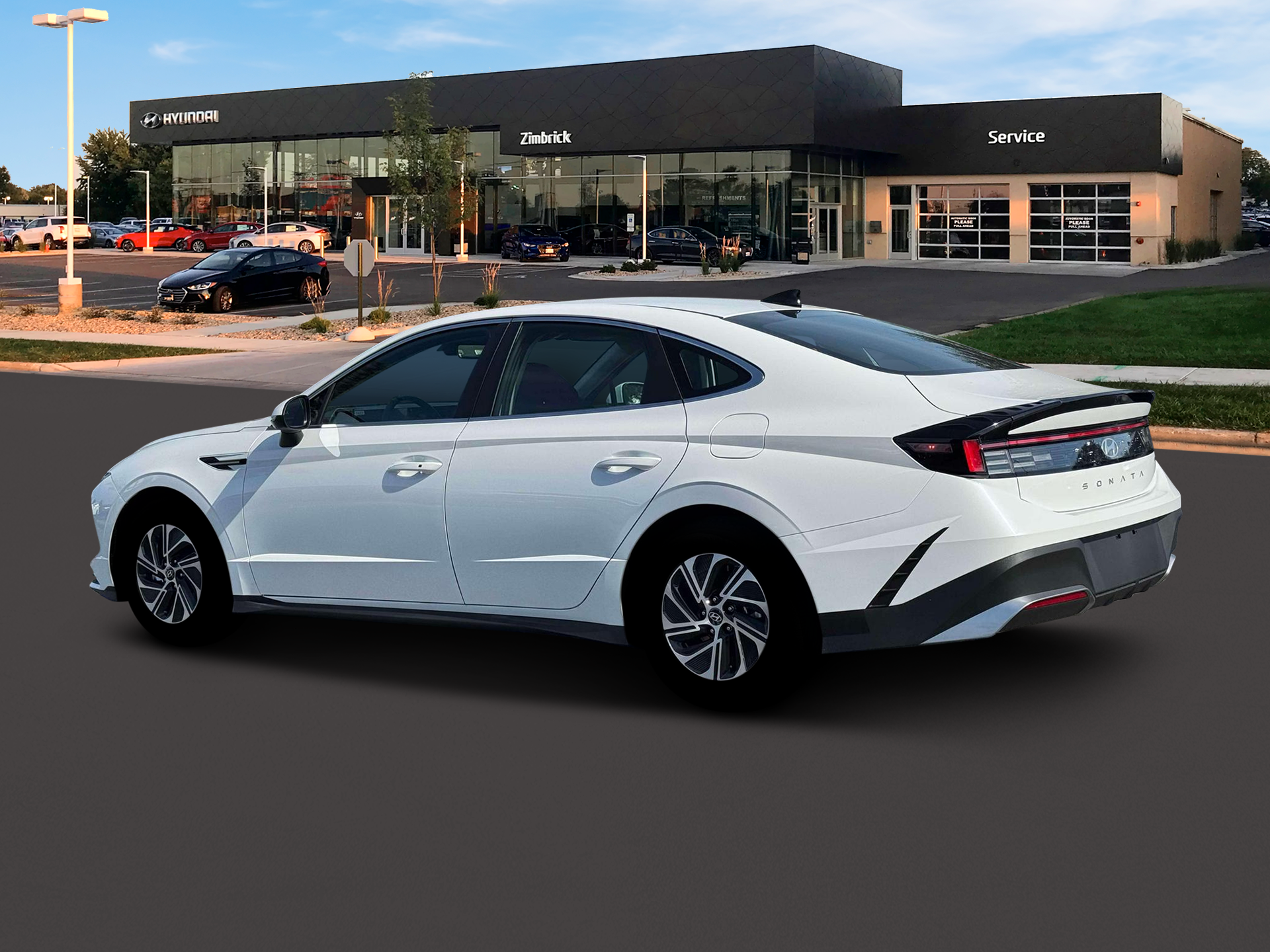 2026 Hyundai Sonata Hybrid Blue