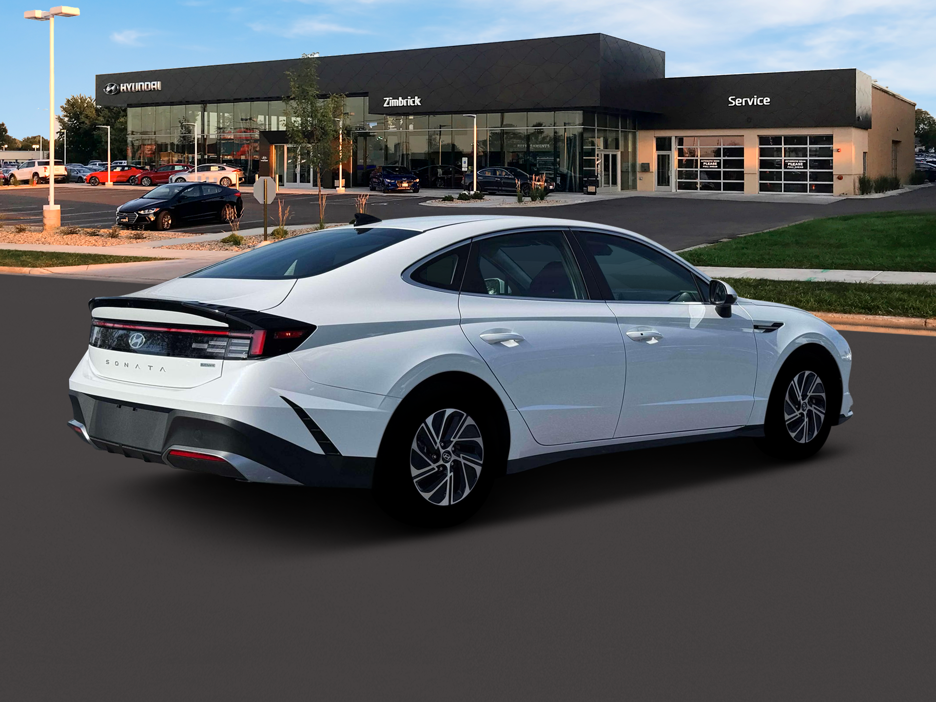 2026 Hyundai Sonata Hybrid Blue