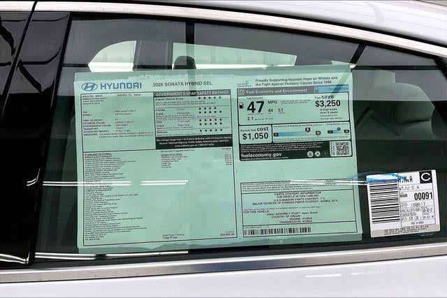 2026 Hyundai Sonata Hybrid SEL
