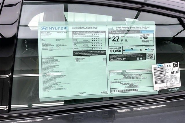 2026 Hyundai Sonata N Line