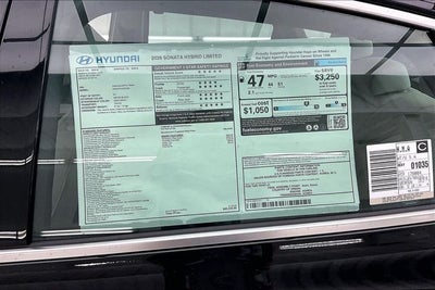 2026 Hyundai Sonata Hybrid Limited