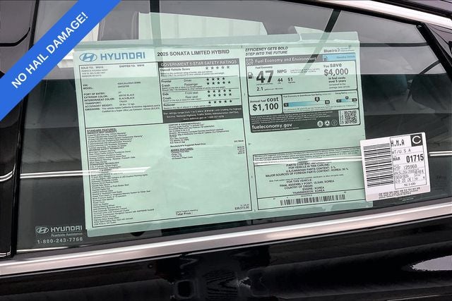 2025 Hyundai Sonata Hybrid Limited