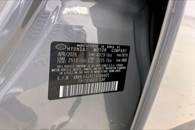 2026 Hyundai Sonata SEL Sport
