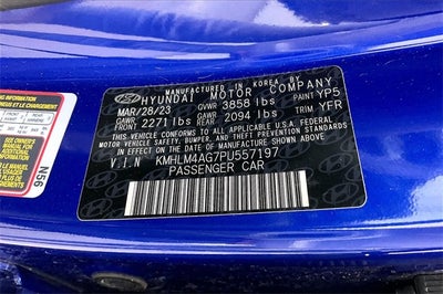 2023 Hyundai Elantra SEL