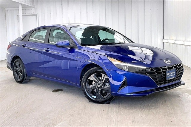 2023 Hyundai Elantra Hybrid Blue
