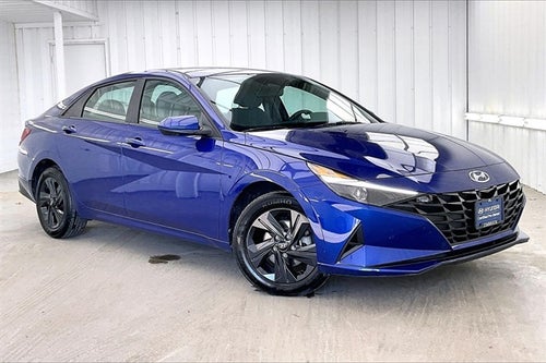 2023 Hyundai Elantra Hybrid Blue