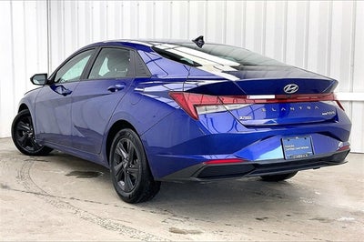 2023 Hyundai Elantra Hybrid Blue