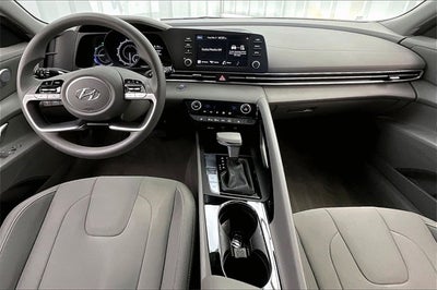 2023 Hyundai Elantra Hybrid Blue