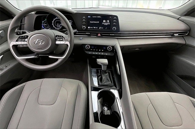 2023 Hyundai Elantra Hybrid Blue