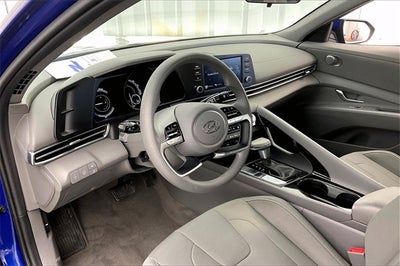 2023 Hyundai Elantra Hybrid Blue